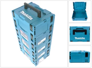 Makpac 2 transportbox systeemkoffer 5-delige set von Makita, Türkis – Produktbild 3 von 5