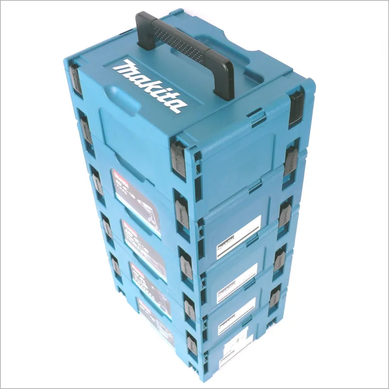 Makpac 2 transportbox systeemkoffer 5-delige set von Makita, Türkis – Produktbild 1 von 5