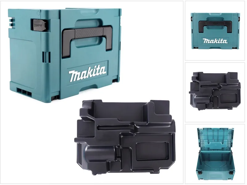 MAKPAC 3-systeemkoffer + inlegset voor Makita BPJ / DPJ 180 / PJ 7000 van Makita – productafbeelding