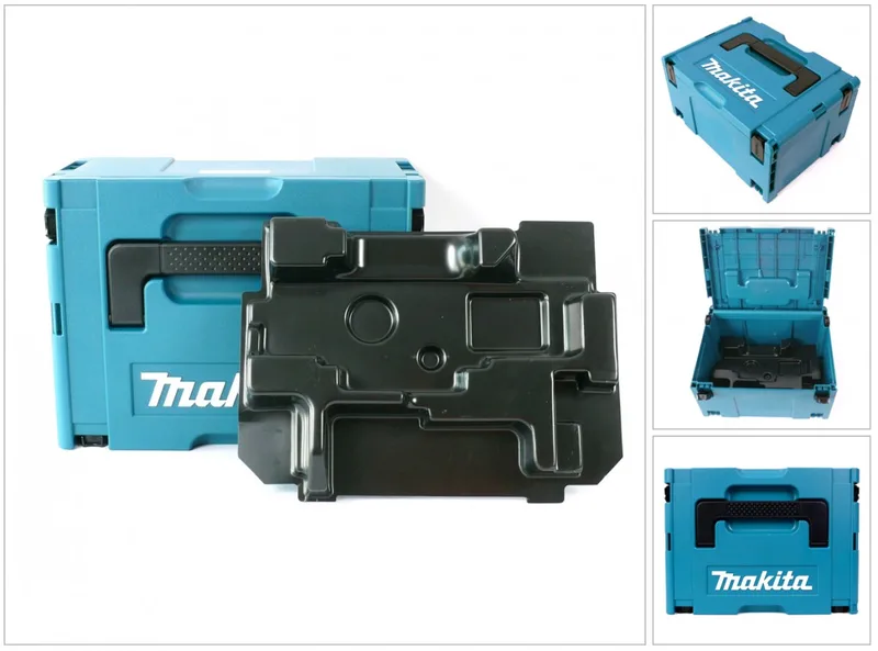 MAKPAC 3-systeemkoffer – met inzetstuk voor BKP / DKP 180 von Makita – Produktbild