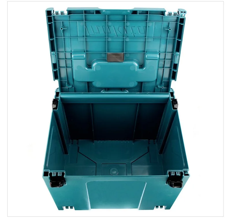 MAKPAC 4 systeemkoffer - zonder inzetstuk de Makita, Turquoise – image du produit 5 sur 5