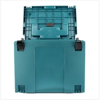 MAKPAC 4 systeemkoffer - zonder inzetstuk de Makita, Turquoise – image du produit 3 sur 5