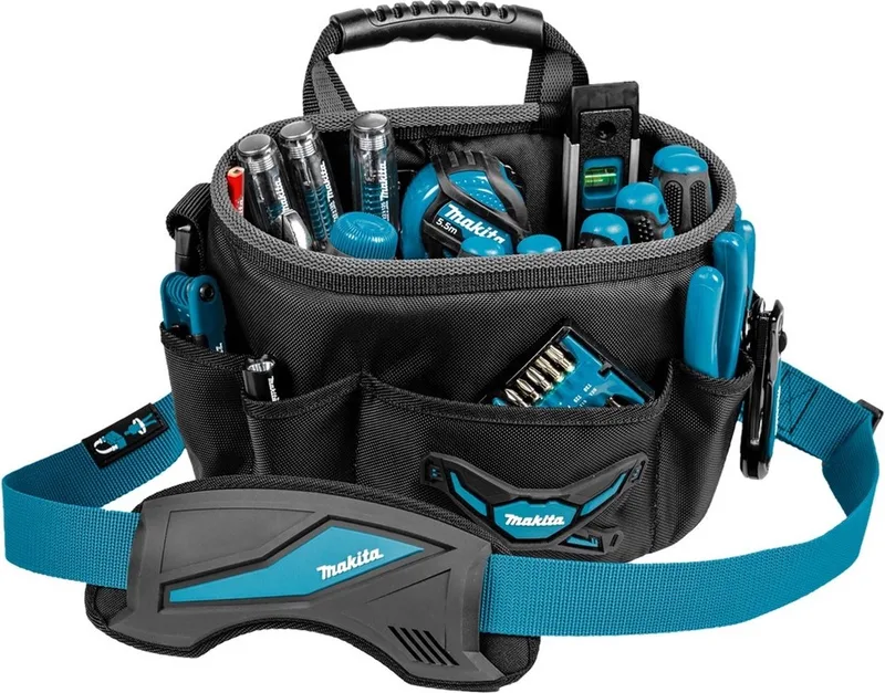 Merkloze Gereedschapstas met Schouderband - Robuust en Georganiseerd de Makita, Multicolore – image du produit