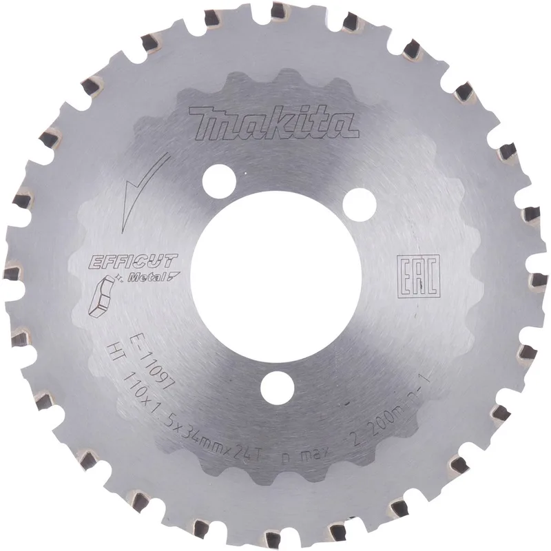 Lame De Scie Circulaire Pour Bois Efficut 110x34 de Makita – image du produit