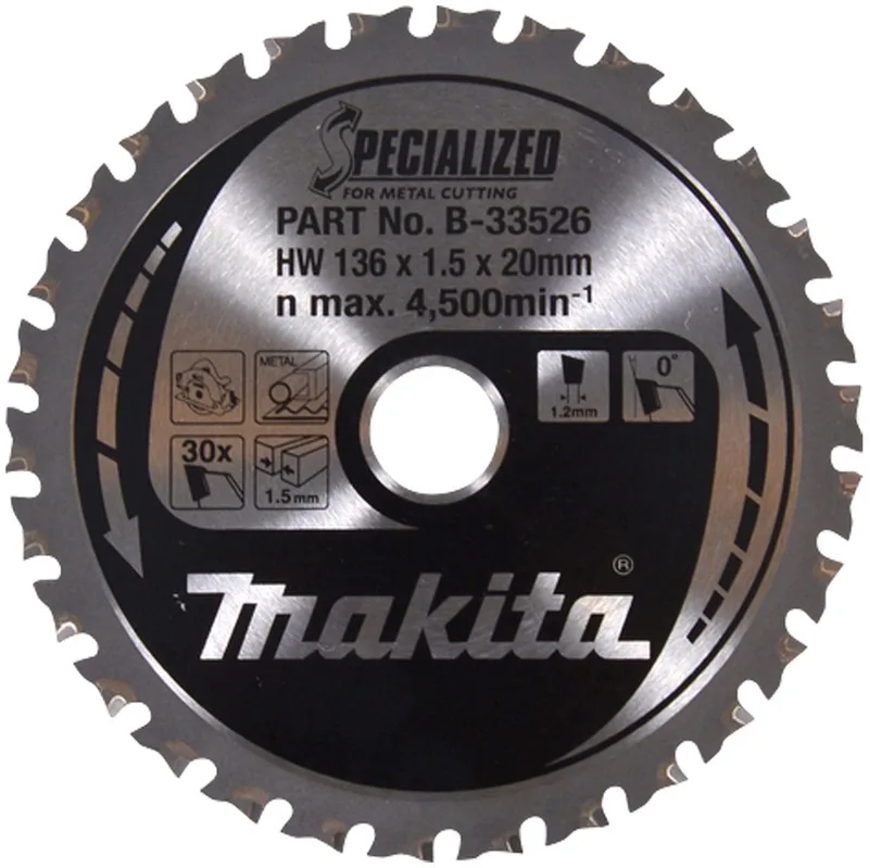 SPECIALIZED Sägeb.136x20x30Z (B-33526) von Makita – Produktbild