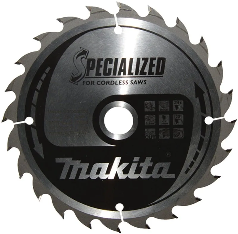 Ø 165mm Asgat 20mm 24T Cirkelzaagblad voor Hout - B-32904 by Makita – product image