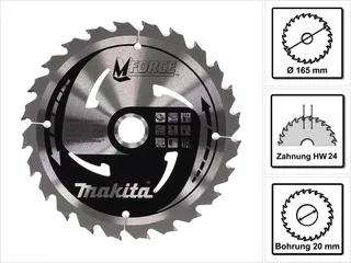 B-32007 M-force Træsnitsskive fra Makita – produktbillede 1 af 2