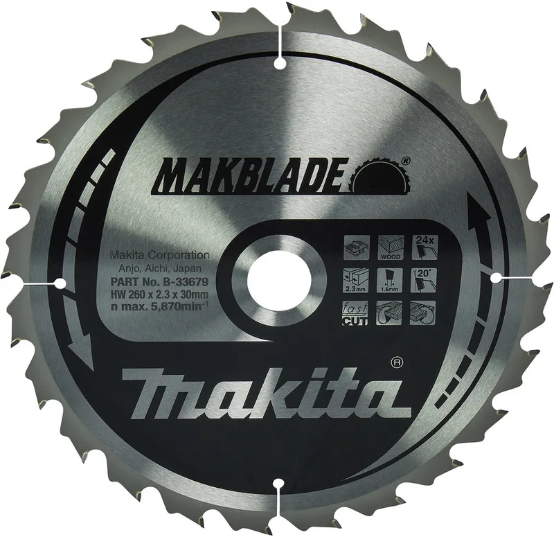 B-33679 SPECIALIZED B-33679 Lame de scie circulaire 1 pc(s) de Makita – image du produit