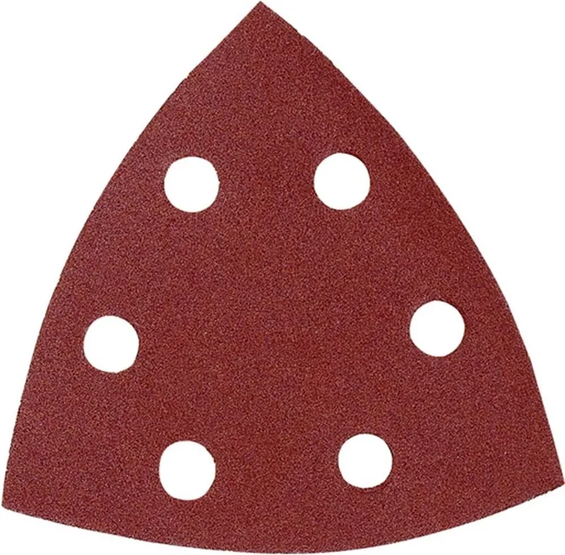 P-33336 Schuurvel 3-k 94mm K320 Red Velcro 10st de Makita – image du produit