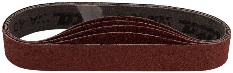 P-36675 Schuurband Red - Schuurband powervijl - Schuurband stripschuurmachine - K40 - 30 x 533mm (5st) fra Makita – produktbillede