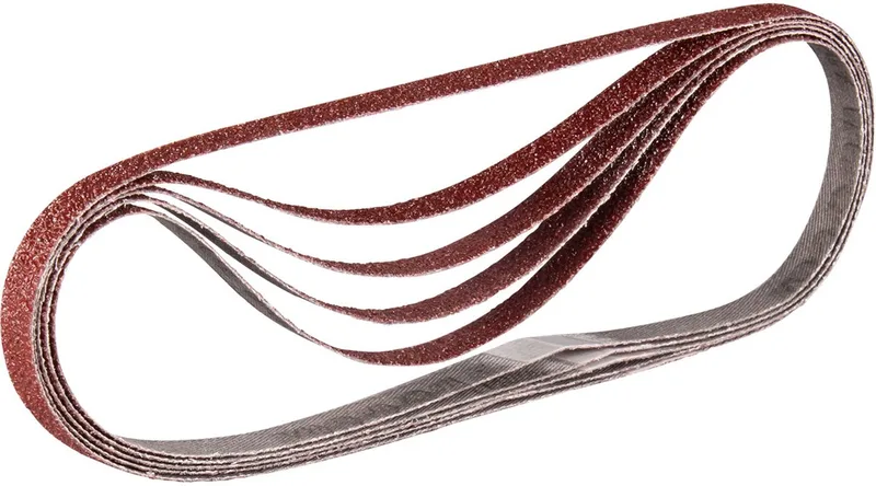 P-43278 Schuurband Red - Schuurband powervijl - Schuurband stripschuurmachine - K80 - 9 x 533mm (5st) de Makita – image du produit