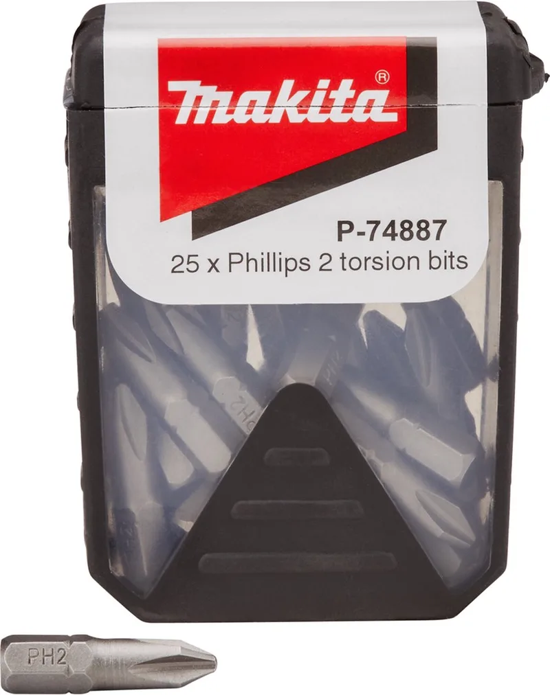 PH2x25mm Schroefbit - P-74887 by Makita – product image