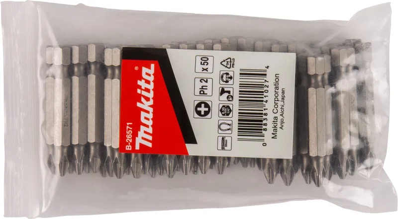 PH2x50mm Schroefbit - B-26571 by Makita – product image