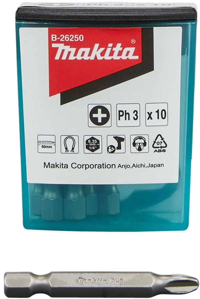 PH3x50mm Schroefbit - B-26250 van Makita – productafbeelding