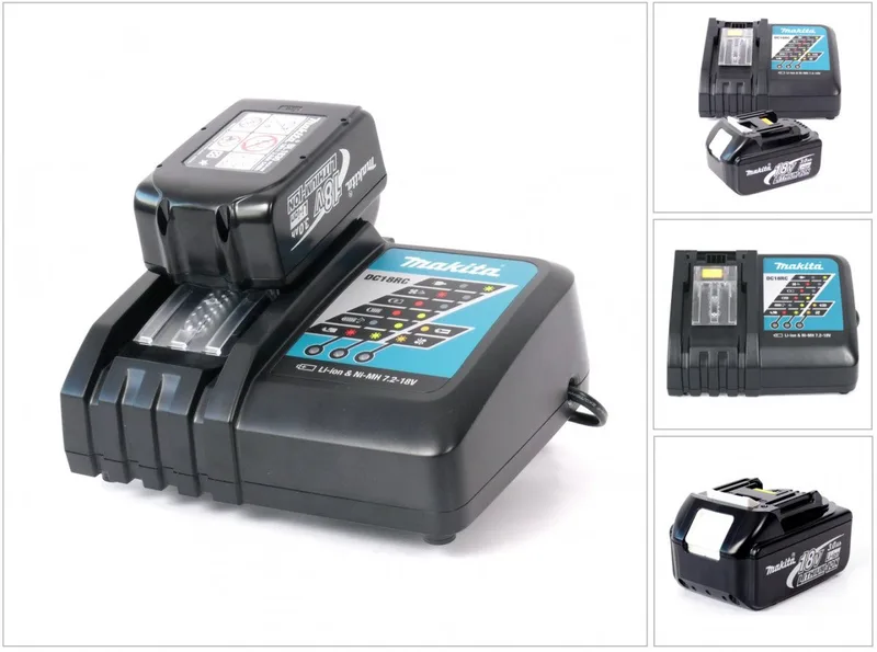 Power Source Kit 18V mit 1x BL1830B Akku 3,0Ah + DC18RC Ladegerät Akkupacks by Makita – product image