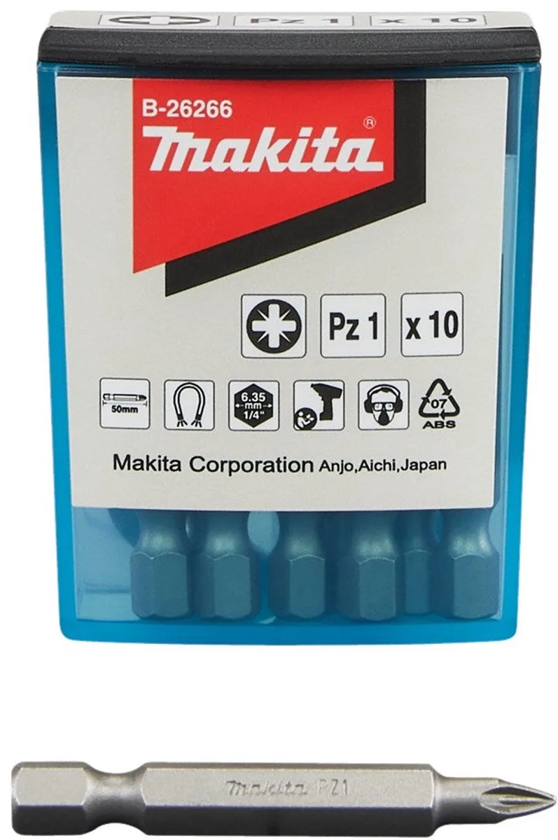 PZ1x50mm Schroefbit - B-26266 de Makita – image du produit