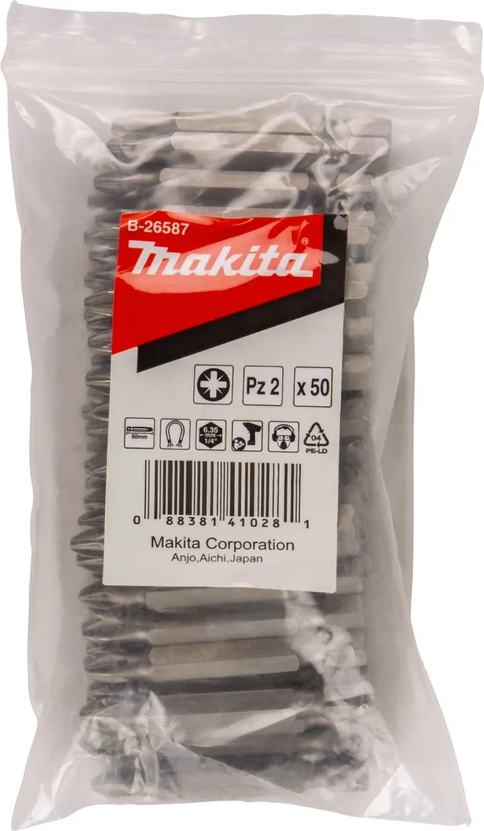 PZ2x50mm Schroefbit - B-26587 von Makita – Produktbild