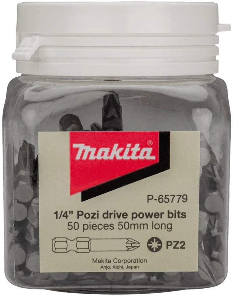 PZ2x50mm Schroefbit - P-65779 von Makita – Produktbild