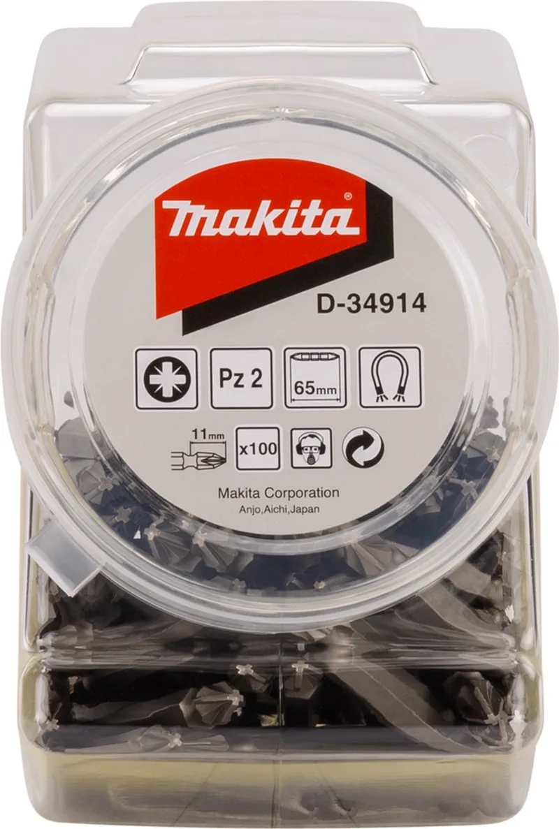 PZ2x65mm Schroefbit - D-34914 van Makita – productafbeelding