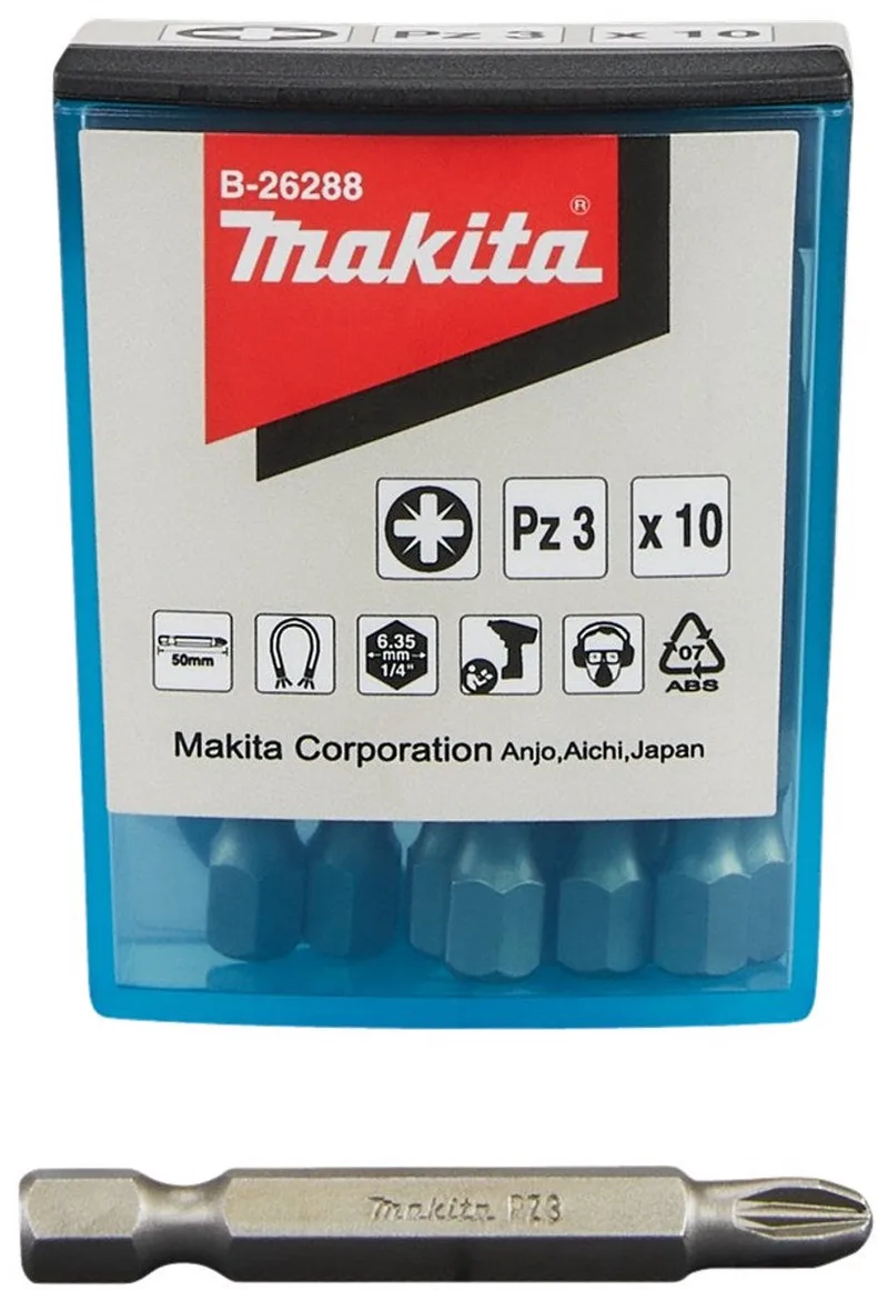 PZ3x50mm Schroefbit - B-26288 by Makita – product image