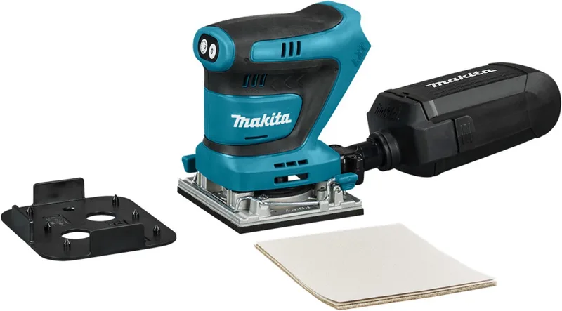 Rechthoekige schuurmachine 18V LXT 112×102 mm (losse machine) – MAKITA DBO482Z by Makita – product image