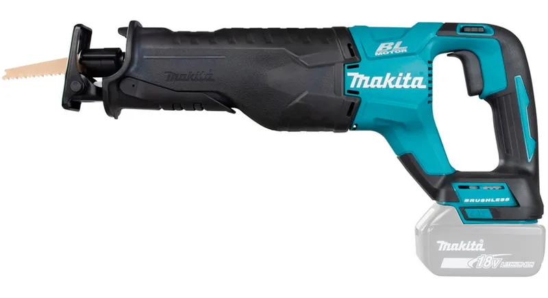 Reciprozaag DJR187ZK 18V - Losse Body (geleverd zonder accu en lader) van Makita – productafbeelding 5 van 5