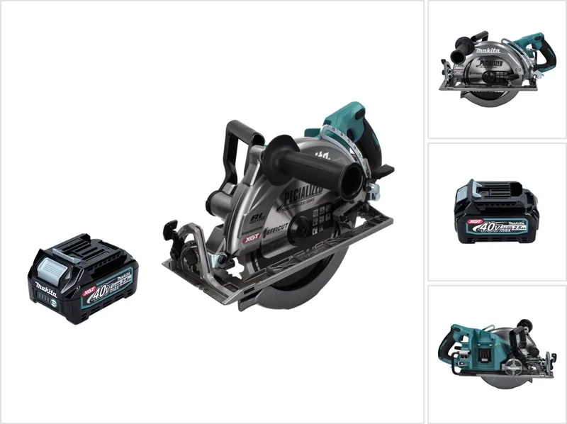 RS 002 GD1 Accu-cirkelzaag 40 V max. 260 mm borstelloos + 1x accu 2,5 Ah - zonder lader van Makita – productafbeelding