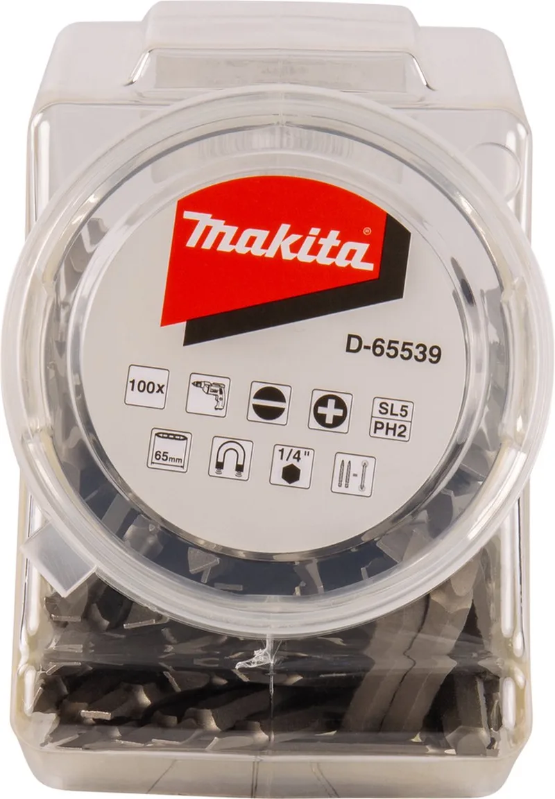 Schroefbit PH2-SL5x65mm - D-65539 by Makita – product image
