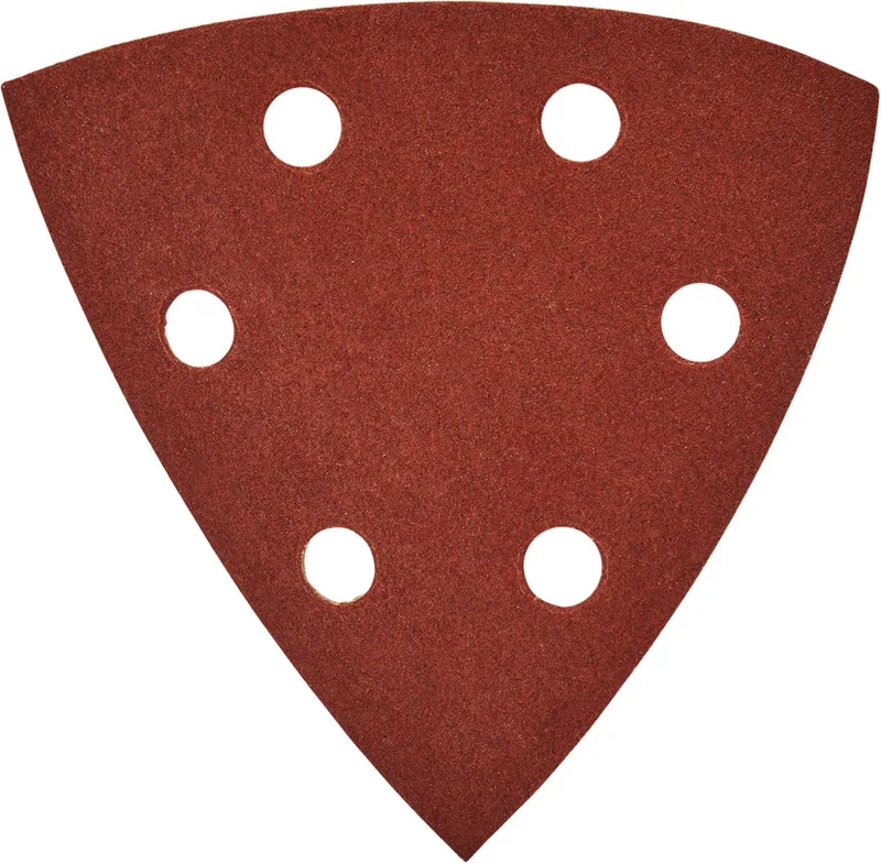schuurpapier set Deltoid, 94 mm, 5 x 2 st. K60 / K80 / K120 / K180 / K240 - 94 mm - rood - 10 stuks - hout / hardhout / spaanplaat de Makita – image du produit
