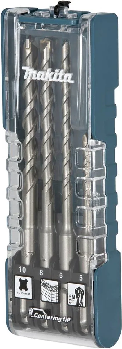 SDS-PLUS Steenboorset 4-delig - E-13596 von Makita – Produktbild