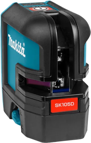 SK105DZ 10,8V Li-Ion accu kruislijnlaser body in tas - zelfnivellerend - rood - 25m van Makita – productafbeelding 1 van 5