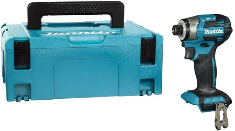 Slagschroevendraaier 18V 180Nm (Solo) in Makpac van Makita, Blauw – productafbeelding