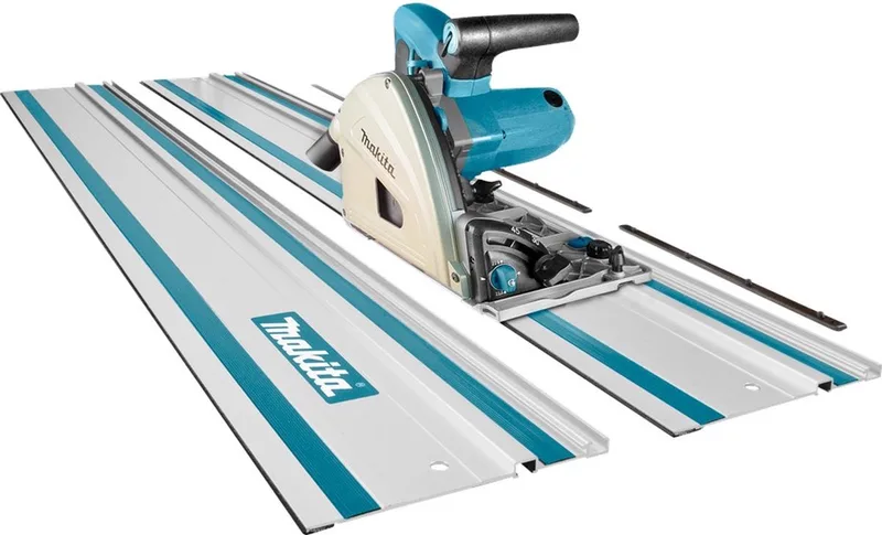 SP6000J1X2 Invalcirkelzaag | 2 geleiderails + koppelstukken | 1300w 165mm de Makita – image du produit