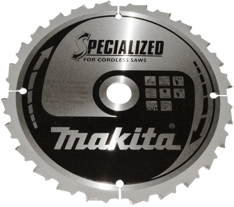 SPECIALIZED Zaagblad 190x20x24T - B-33657 by Makita – product image