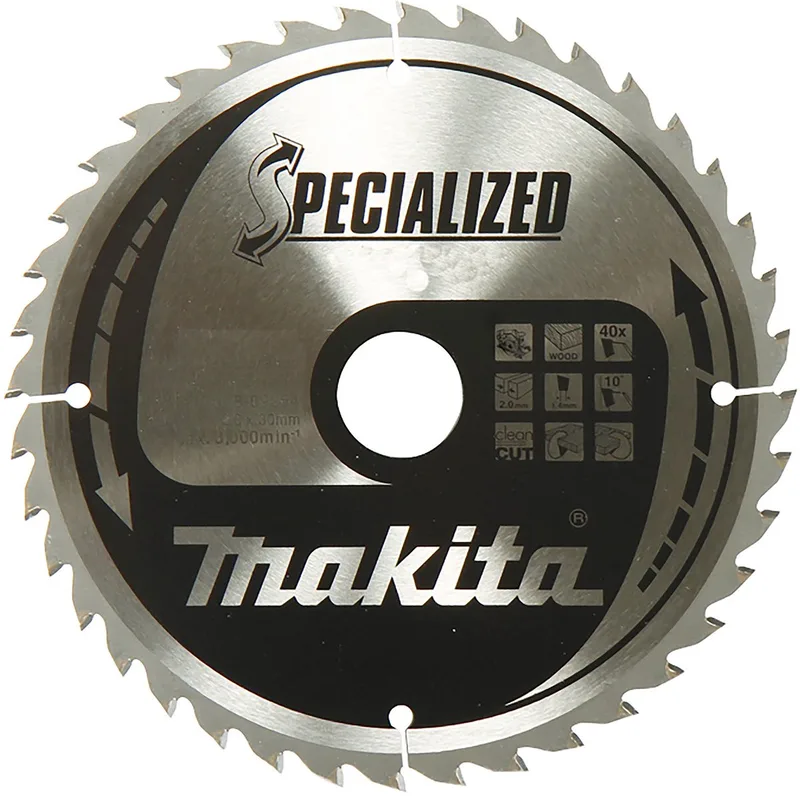 SPECIALIZED Zaagblad 190x30x44Z - B-54449 de Makita – image du produit