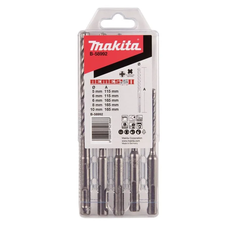 Spiralbohrer Bohrerset SDS-PLUS B-58992 by Makita – product image 2 of 2