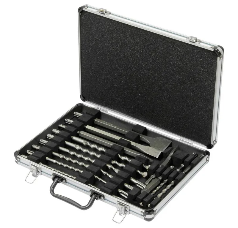 D-42444 17 delige SDS-plus boren en beitel set in koffer van Makita – productafbeelding 2 van 3