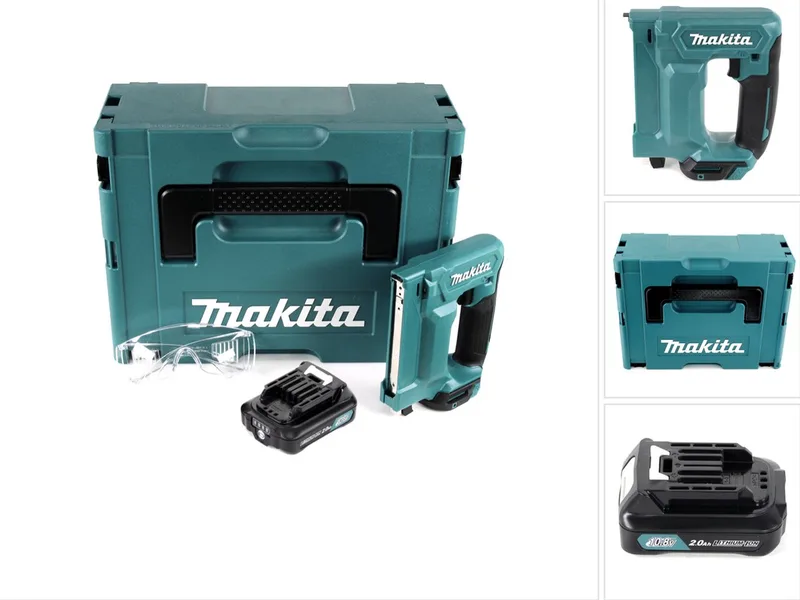 ST 113 DZ accu tacker 10.8V 10mm in Makpac + 1x 2.0Ah accu - zonder lader de Makita – image du produit