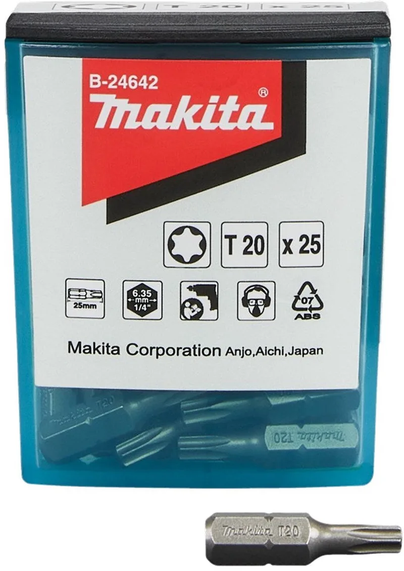 T20x25mm Schroefbit - B-24642 by Makita – product image