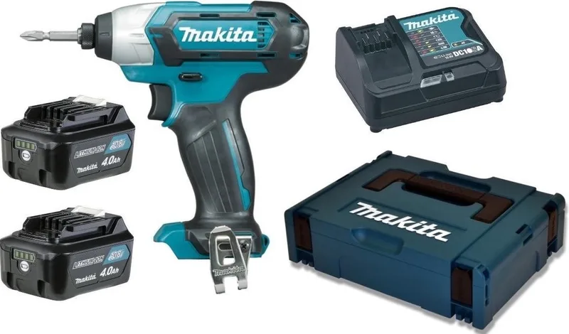 TD110DSMJ - 12V - accu - slagschroevendraaier - 2x 4.0Ah - in Mbox van Makita – productafbeelding 1 van 4