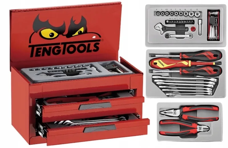 TengTools Gereedschapskist 35 Delen - Complete Set fra Makita – produktbillede