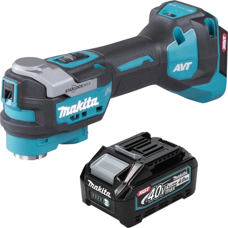 TM 001 GM1 snoerloos multifunctioneel gereedschap 40 V max. Starlock Max borstelloos + 1x oplaadbare accu 4.0 Ah - zonder oplader de Makita – image du produit