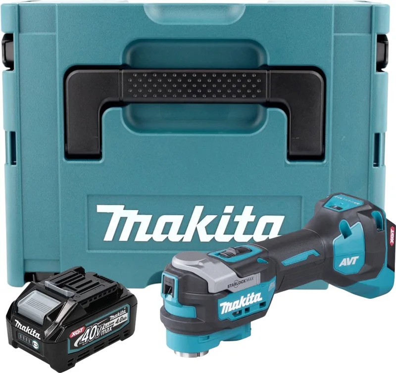 TM 001 GM101 Accu multifunctioneel gereedschap 40 V max. Starlock Max Brushless + 1x oplaadbare accu 4.0 Ah + Makpac - zonder oplader de Makita – image du produit