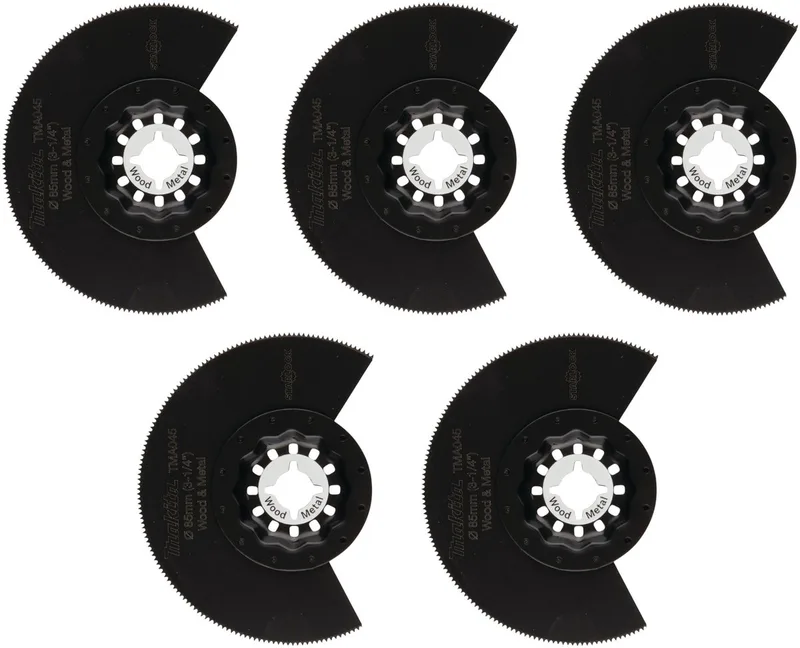 TMA045 segmentzaagblad Starlock OIS / Plus / Max 85 mm 5 stuks ( 5x B-64799 ) fra Makita – produktbillede