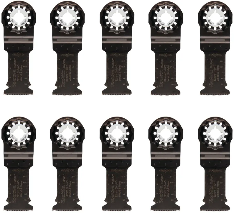 TMA047 invalzaagblad Starlock OIS / Plus / Max 32 x 50 mm (10x B-64814) 10 stuks de Makita – image du produit