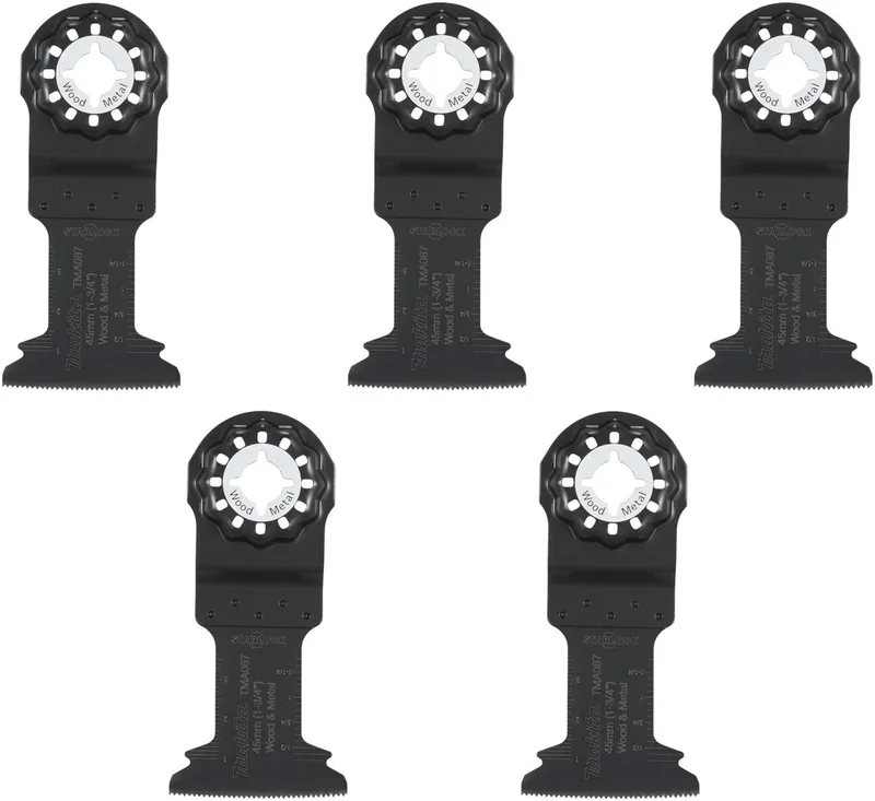TMA087 invalzaagblad Starlock OIS / Plus / Max 45 x 45 mm (5x E-25448) 5 stuks fra Makita – produktbillede