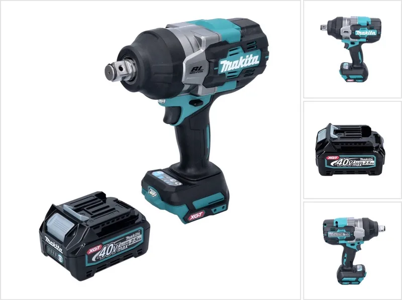 TW 001 GD1 Accu-slagmoersleutel 40 V max. 1800 Nm Borstelloos XGT + 1x oplaadbare accu 2,5 Ah - zonder oplader de Makita – image du produit