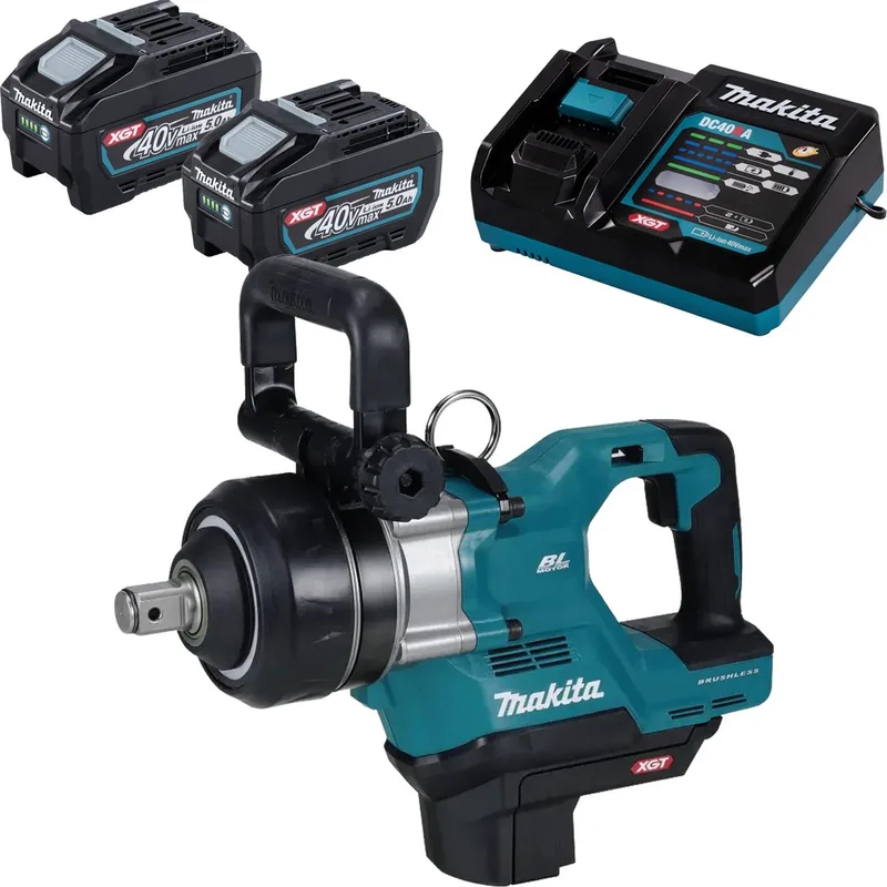TW009GT201 Accu slagmoersleutel 1 XGT 40 V Max 5.0Ah in koffer von Makita – Produktbild