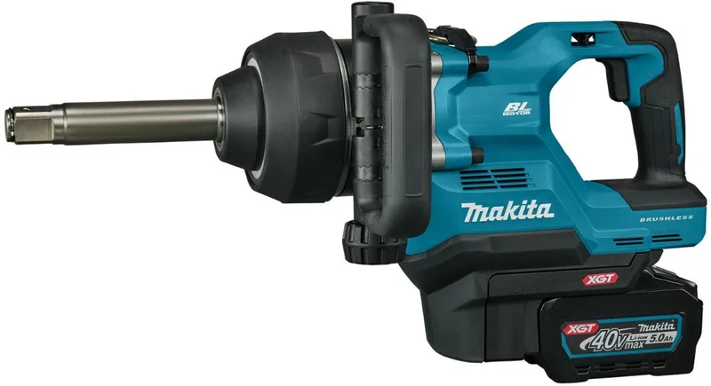 TW010GT201 D-greep accu slagmoersleutel lange as 3150Nm XGT 40V Max 5.0Ah in koffer van Makita – productafbeelding