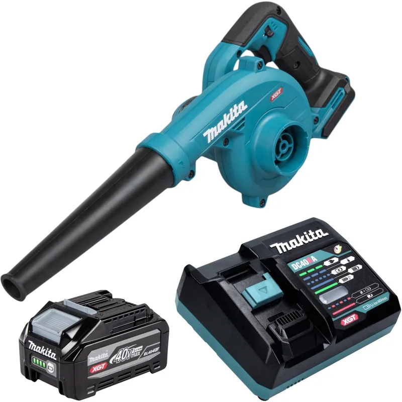 UB 002 GU101 accu-bladblazer 40 V max. + 1x accu 4,0 Ah + oplader de Makita – image du produit